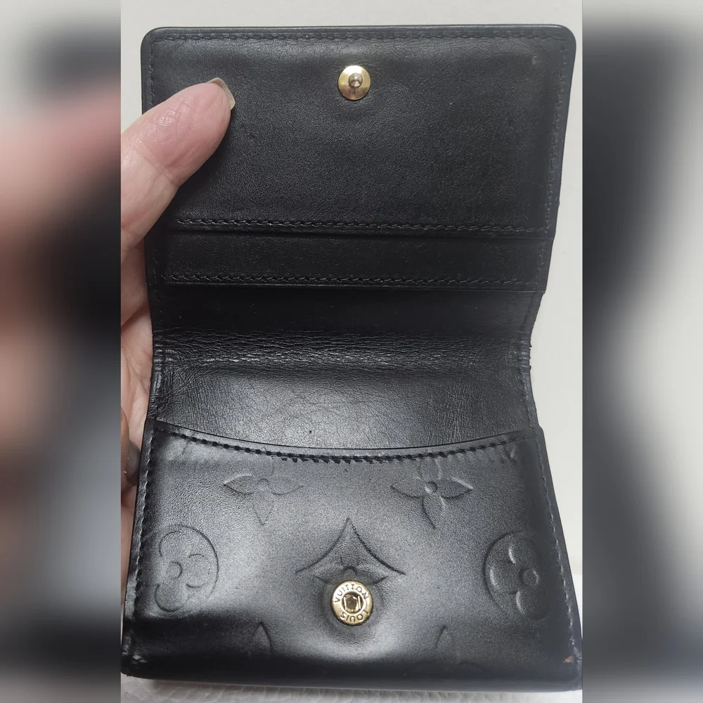 LOUIS VUITTON LV Mini Card Case with Coin Pocket RARE UNISEX - Picture 1 of 16